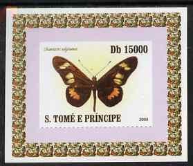 St Thomas & Prince Islands 2008 Butterflies individua...