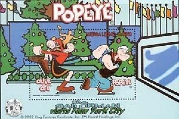 Sierra Leone - Popeye The Sailorman Visits New York S/S