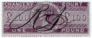 (I.B) QV Revenue : Chancery Court £1 (1857)