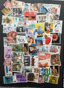 GB GREAT BRITAIN UK England  Used Stamp Lot Collection T5304