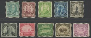 US 692-701 * mint og HR (2210 281)