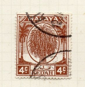 Malaya Kedah 1949 Sultan Issue Fine Used 4c. NW-197091