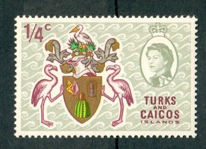 Turks and Caicos #181 Mint Hinged single