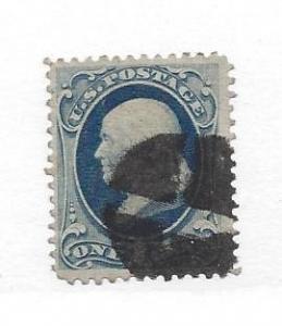 United States, 156, 1c Franklin Ultra Single,**Used**#3