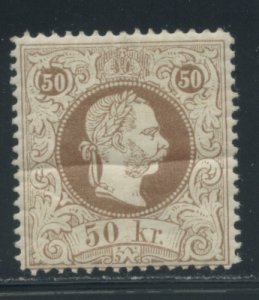 Austria 40a  MHR crease cgs