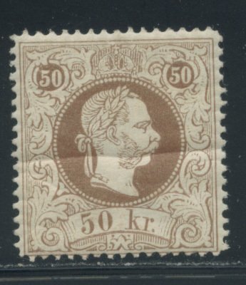 Austria 40a  MHR crease cgs