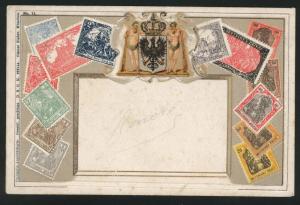 German Brunswick used embossed Zieher stampcard No.11