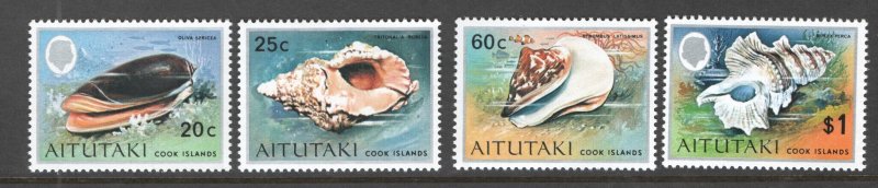 Aitutaki 82-93 Short Set,  VF, Mint (NH)   CV $16.35.... 0060009