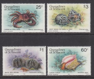 St Vincent Grenadines 472-475 MNH VF