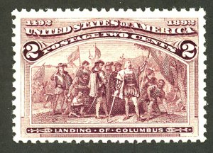 U.S. #231 MINT OG NH