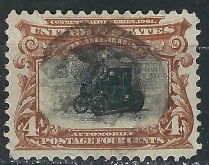 US 296 Used F/VF 1901 SCV $25.00