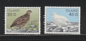 Iceland B19-B20 Set MNH Birds