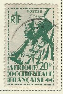 French West Africa  used sc  35