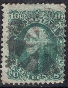US Stamp Scott #96 F Grill Used SCV $240