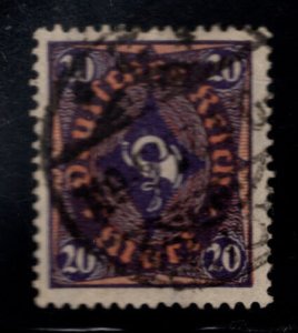 Germany Scott 182 Used  stamp