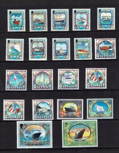 Guernsey: 1998, Maritime Heritage, Definitive series, MNH set