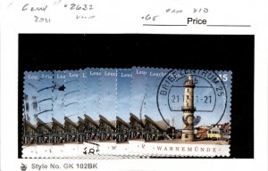 Germany, Postage Stamp, #2632 (10 Ea) Used, 2011 Lighthouse (AC)