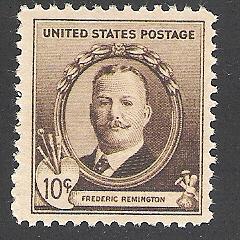 US #888, Remington, Mint-LH