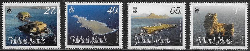 Falkland Islands Scott # 986 - 989 MNH