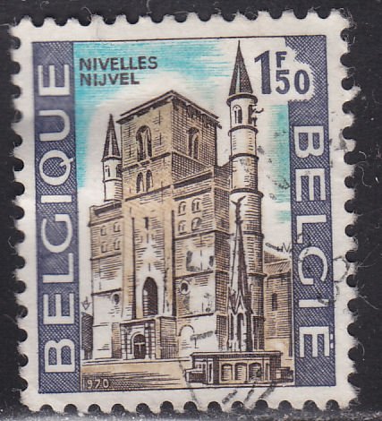 Belgium 647 Nivalles 1970