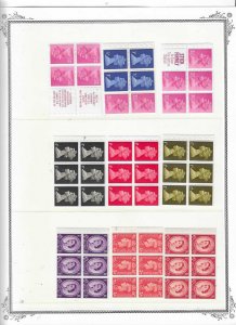 GREAT BRITAIN FULL BOOKLET PANE COLLECTION MNH