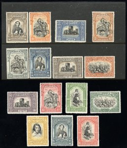 Portugal Stamps # 422-436 MLH VF Scott Value $78.60