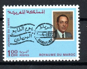 1972 - Morocco- Day of the Stamp - Stamp on the stamp - Complete set 1v.MNH**