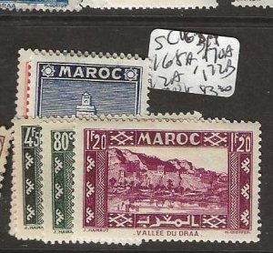 MOROCCO SC 162A, 165A-167A, 172A, 172B       VFU       P0130B  H