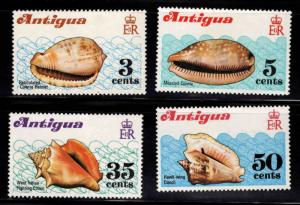 ANTIGUA Scott 288-291 MH* shell stamp set