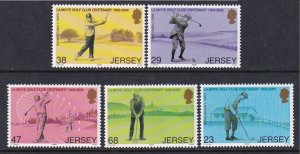 Jersey 1024-1028 Golf MNH VF