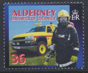 Alderney  SG A244  SC# 241 Fire Services Mint Never Hinged see scan 