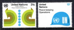 UN New York 320-321 MNH VF