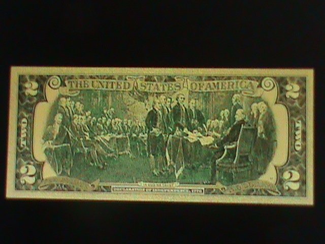 ​UNITED STATED-DONALD TRUMP & ELON MUSK-24 KARAT GOLD REPLICA $2-VF--EST.$35