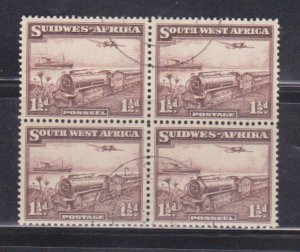 SOUTH WEST AFRICA - 1931-34 SCOTT#110 - BLK 0F 4 - USED