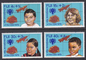 Fiji Sc #B7-B10 Mint Hinged