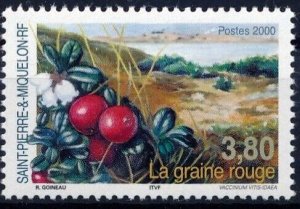 SPM ,  St. Pierre et Miquelon 2000 - Plant  -   MNH  pair # 693