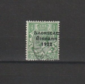 IRELAND 1922/23 SG 52a USED Cat £1100. CERT