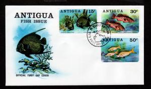 Antigua 1976 FDC Fish!
