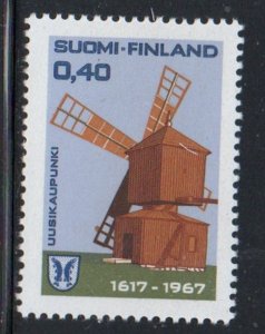 Finland Sc 445 1966 Nystad Windmill stamp mint NH