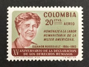 Colombia 1964 #c462, Eleanor Roosevelt, MNH.