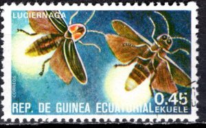 Equatorial Guinea.; 1974: Sc. # 54254: Used CTO Single Stamp