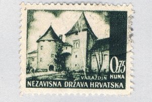 Croatia 32 Used Castle 1 1941 (BP86613)