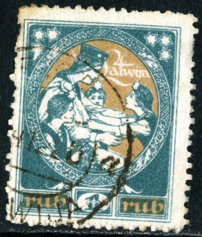 LATVIA - #69 - USED - 1920 - LATVIA006