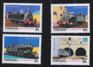 PORTUGAL [1990] MiNr 1842-45 ( **/mnh ) Eisenbahn