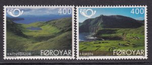 Faroe Islands 280-281 MNH VF