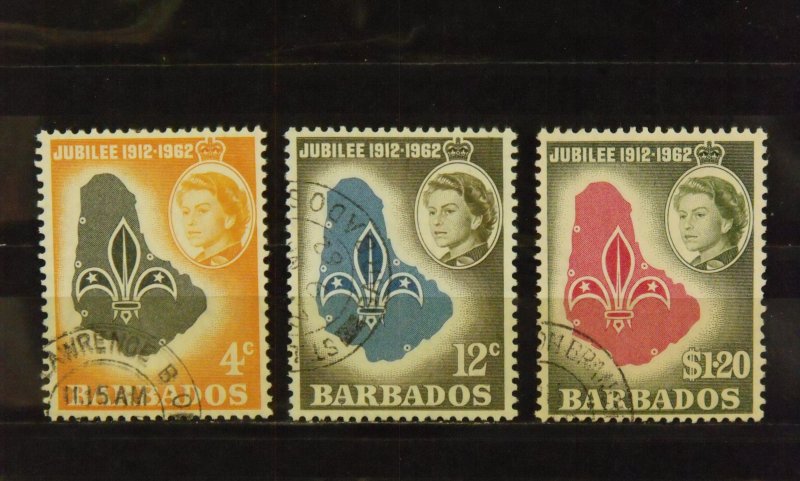 10017   Barbados   Used # 254, 255, 256                 CV$ 4.25