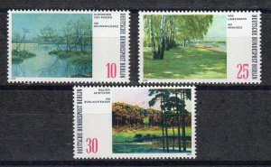 Germany Berlin 1972 MNH Stamps Scott 9N328-330 Art Paintings Landscapes Lakes