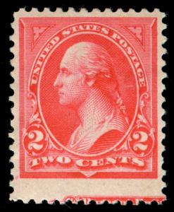 MOMEN: US STAMPS #251 MINT OG H VF