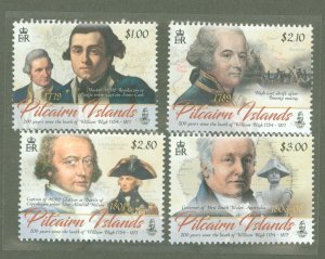 Pitcairn Islands #837-840  Single (Complete Set)