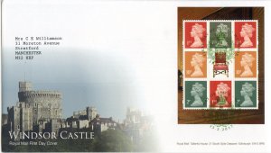 2017 Windsor Castle Prestige First Day Cover Tallents House Cancel 